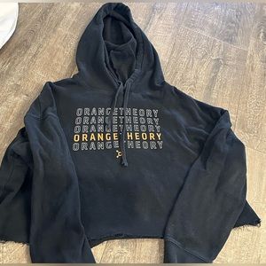 Orangetheory Cropped Hoodie